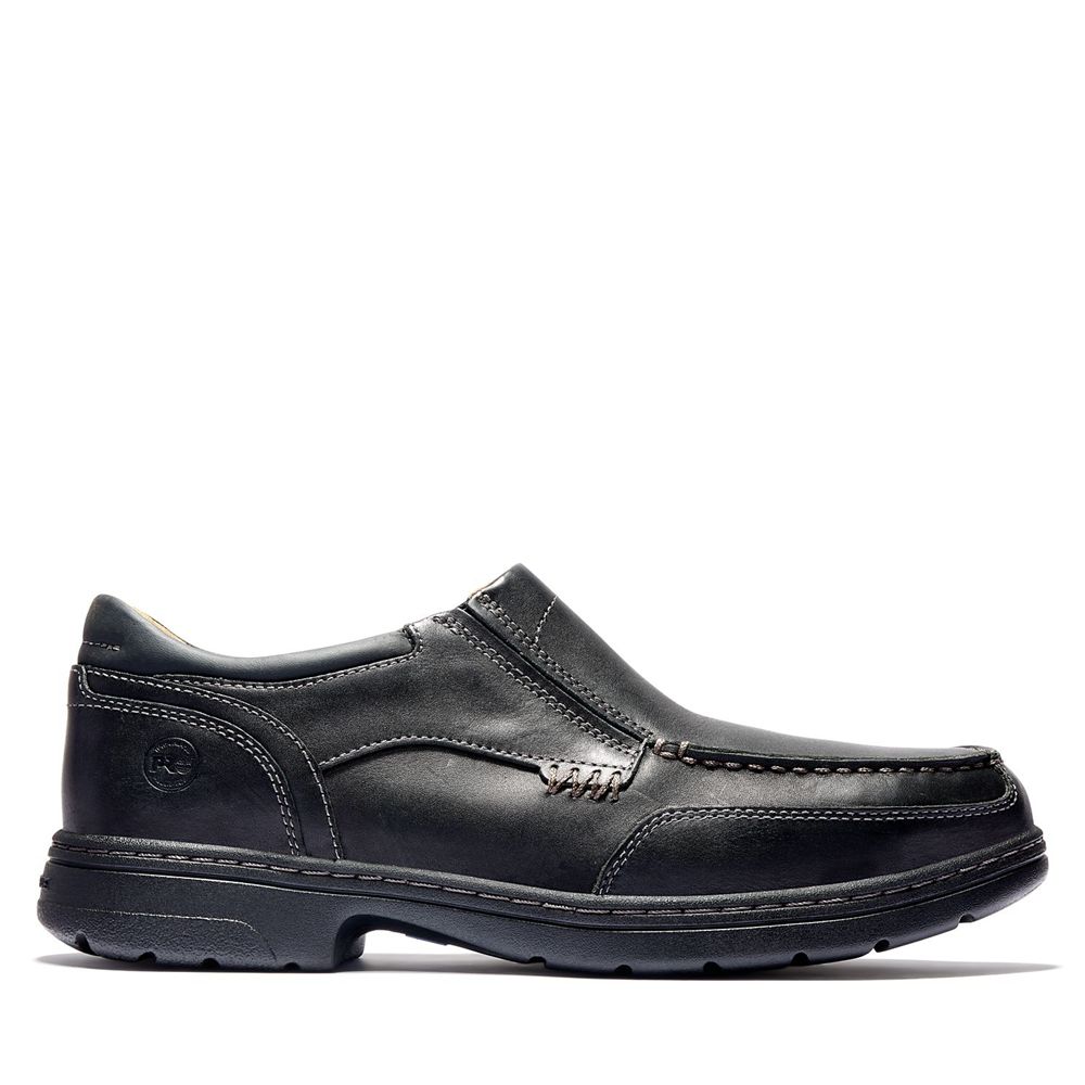 Timberland Παπούτσια Εργασίας Γυναικεια Μαυρα - Pro® Branston Esd Slip-On Alloy Toe - Greece 5867920